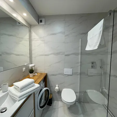 Baltic Style - Free Swimming Pool, Saunas & Fitness - Kasprowicza 20 Apartmán *