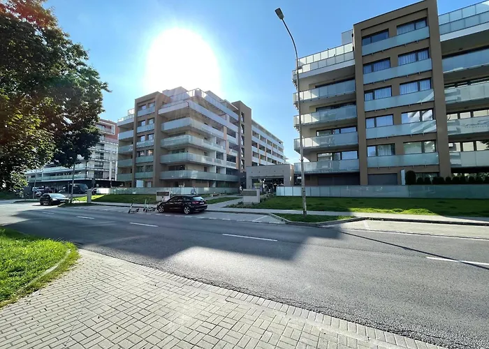 דירה Baltic Style - Free Swimming Pool, Saunas & Fitness - Kasprowicza 20 *