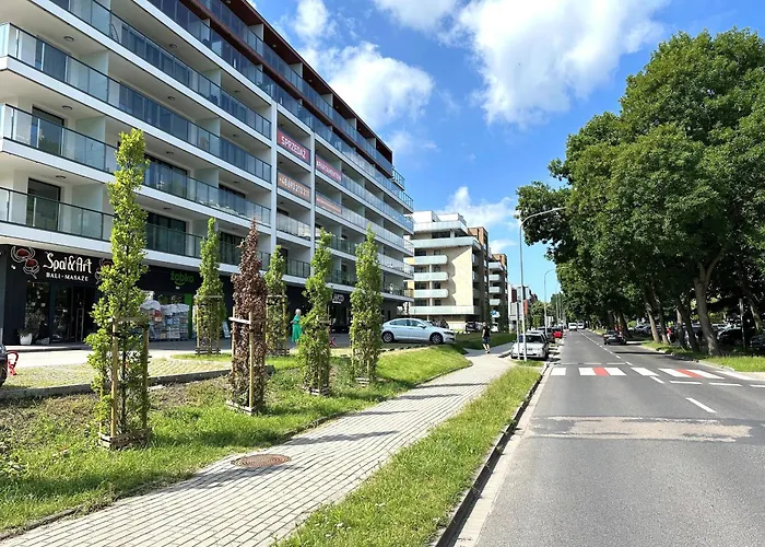 Baltic Style - Free Swimming Pool, Saunas & Fitness - Kasprowicza 20 דירה