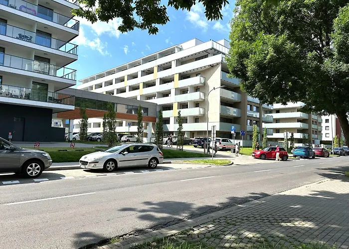 דירה Baltic Style - Free Swimming Pool, Saunas & Fitness - Kasprowicza 20 קולובז'ג